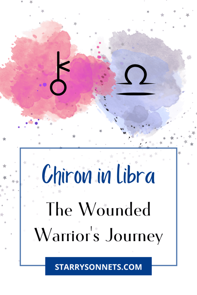 Pinterest Pin for Chiron in Libra