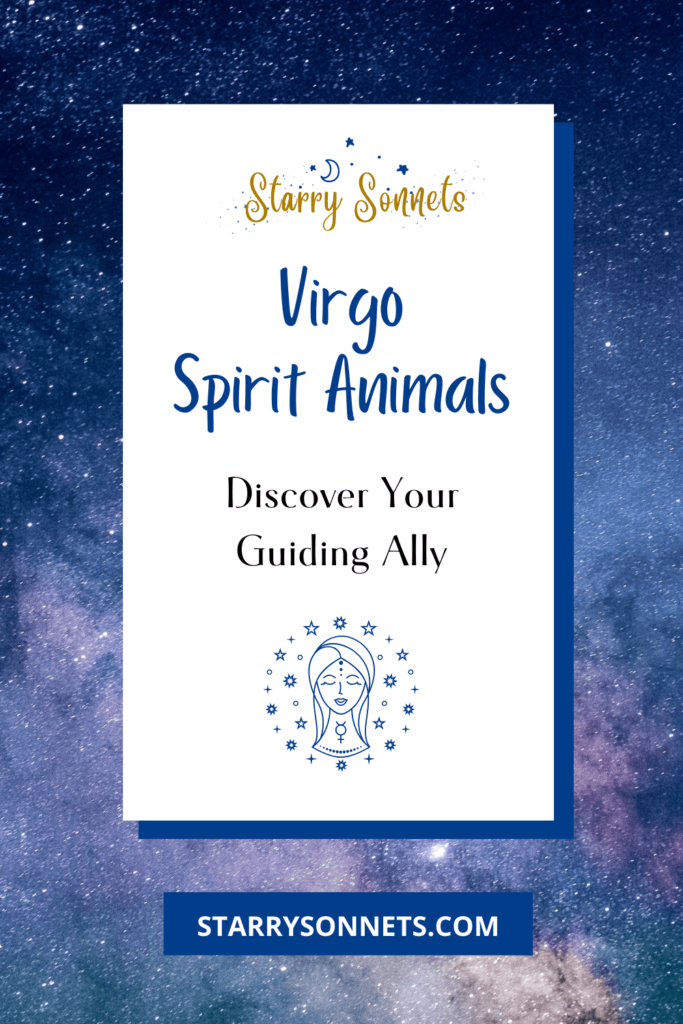 Pinterest Pin for Virgo spirit animals