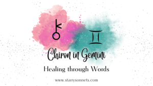Read more about the article Chiron in Gemini: The Wounded Healer’s Dance with the Twins