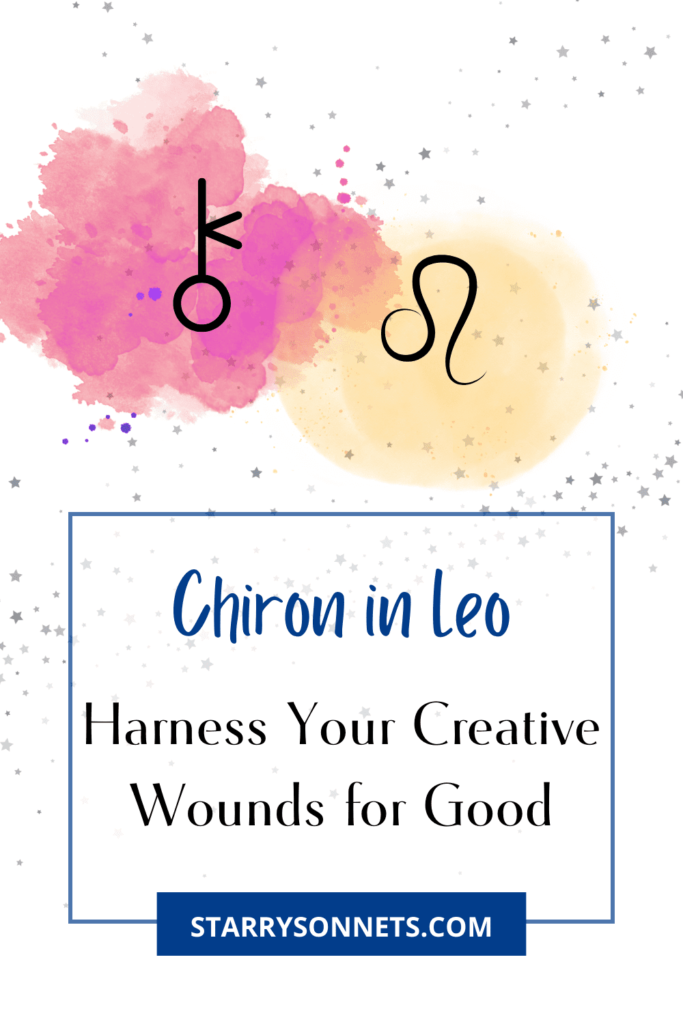 Pinterest Pin for Chiron in Leo