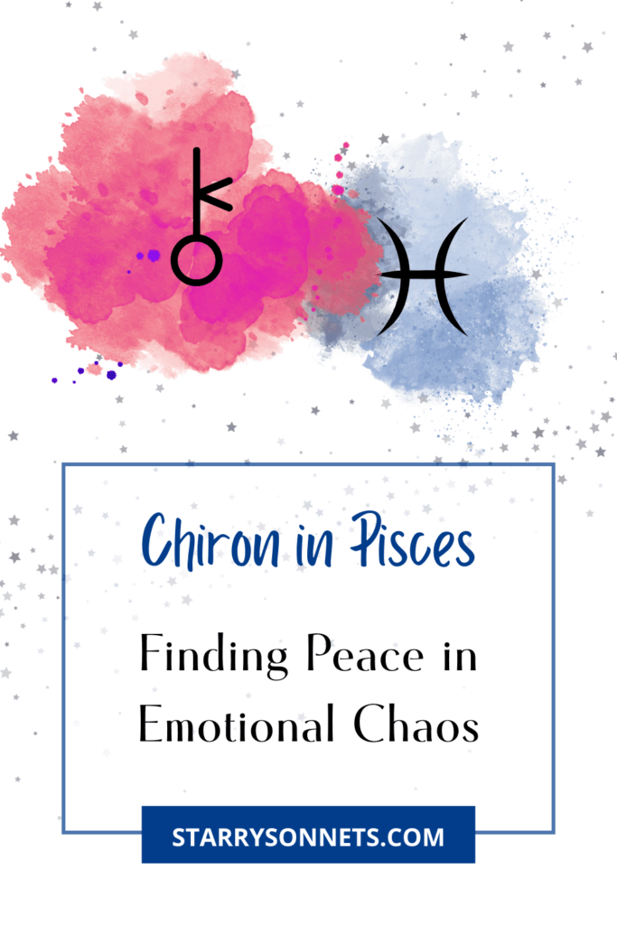 Pinterest Pin for Chiron in Pisces