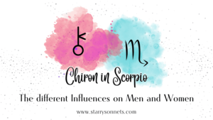Read more about the article Chiron in Scorpio: How the Wounded Healer Shapes Men and Women Differently