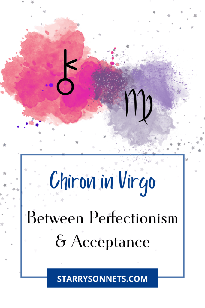 Pinterest Pin for Chiron in Virgo